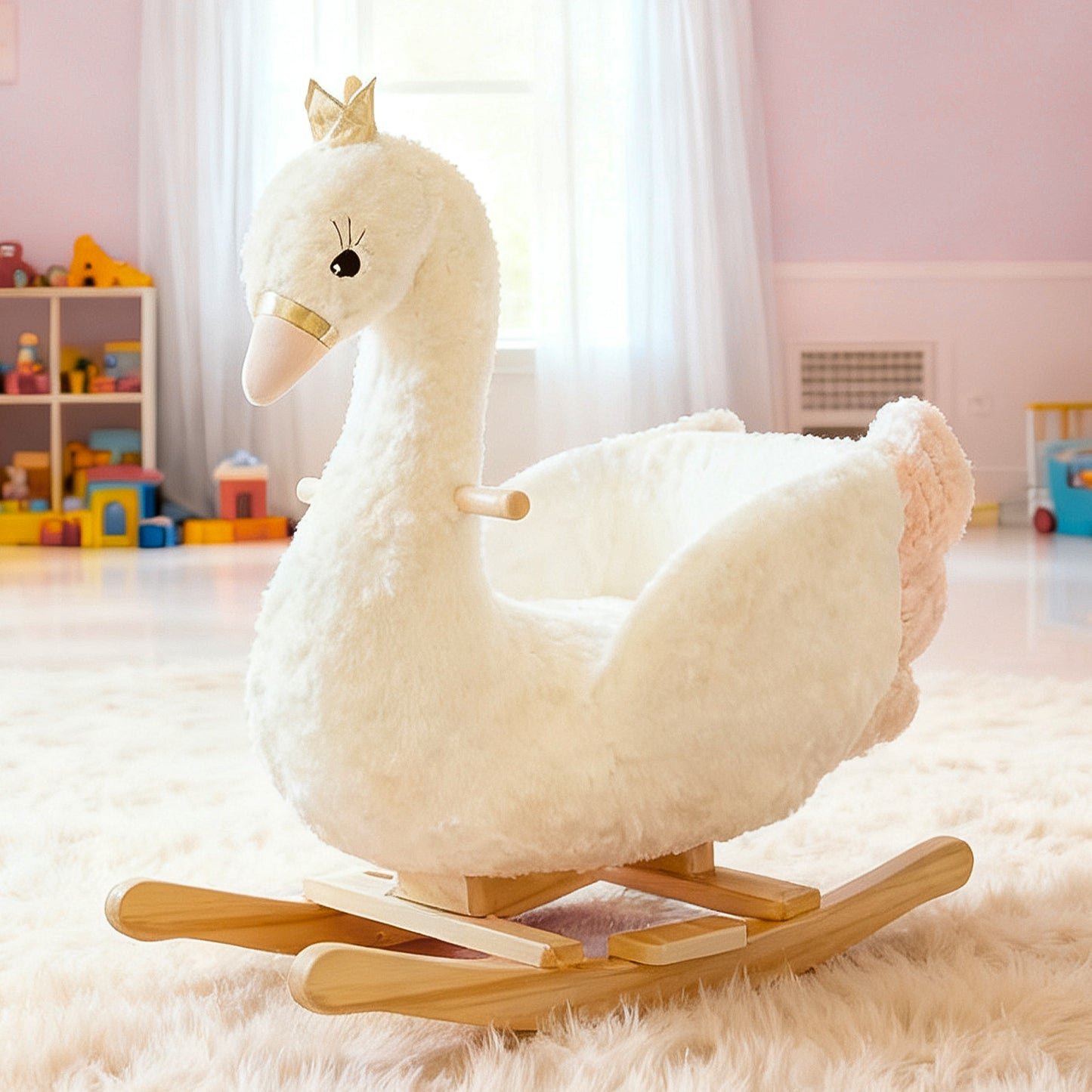 Jessruly® Swan Rocking Horse