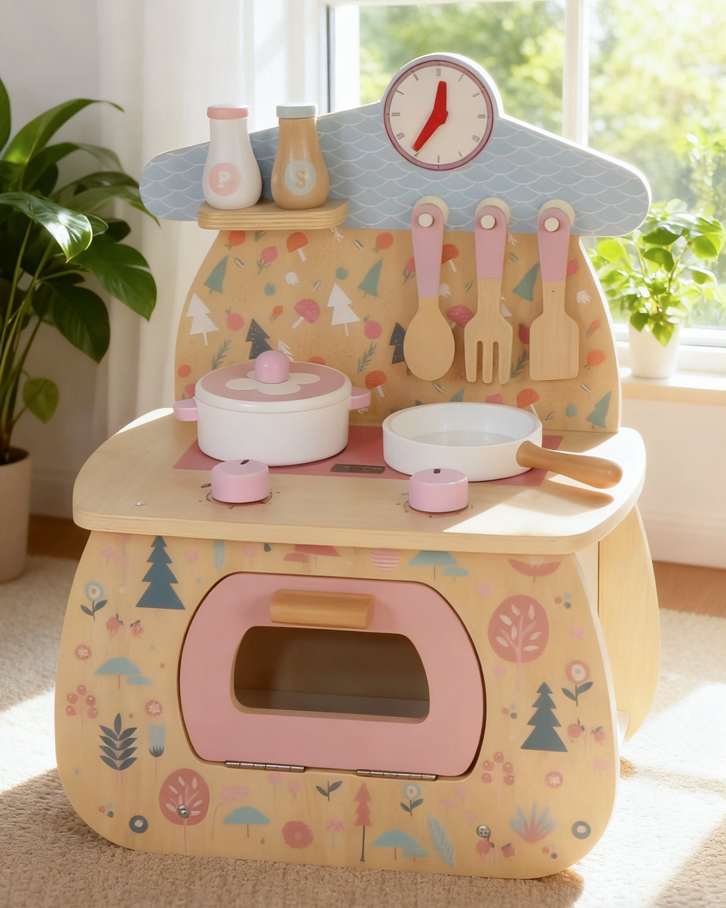 Jessruly® Toy Mushroom Kitchen Set
