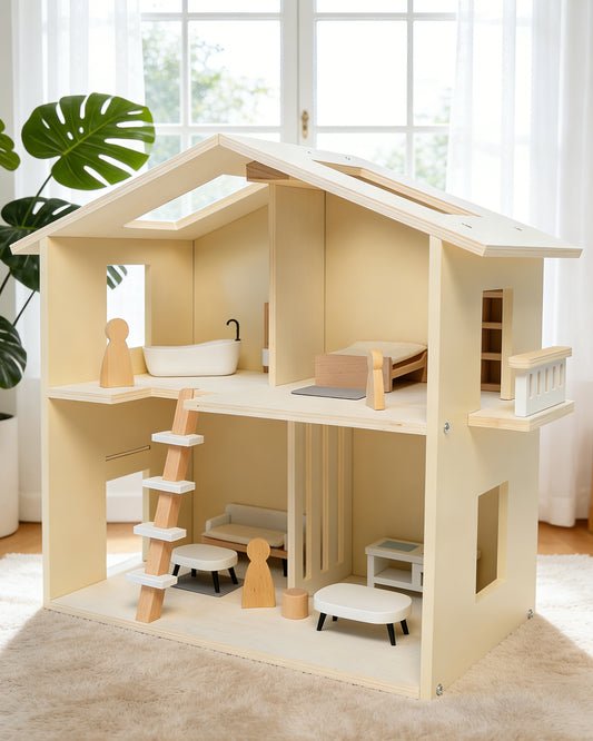 Jessruly® Wooden Dollhouse