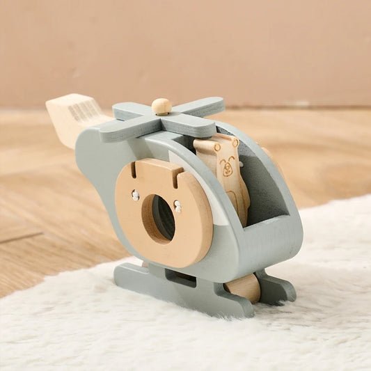 Jessruly® Wooden Airplane Toy
