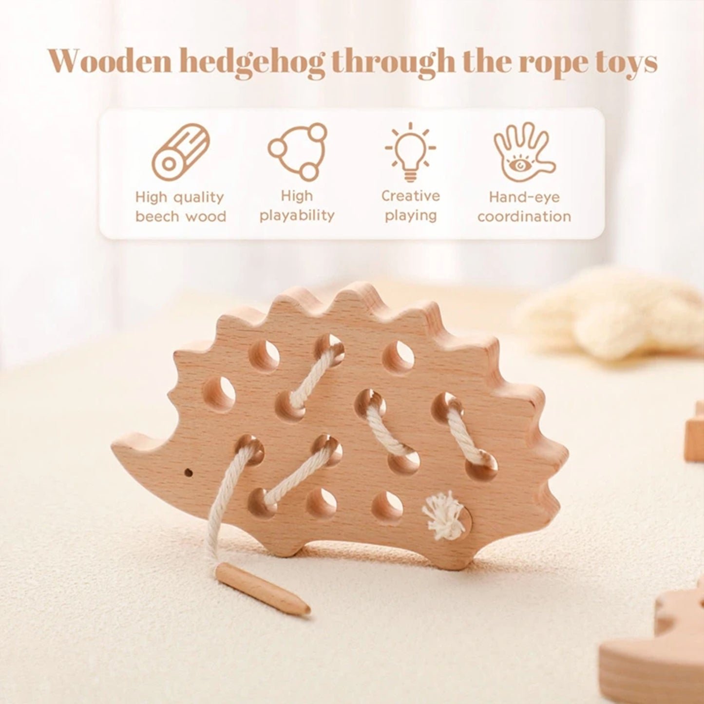 Jessruly® Wooden Busy Board