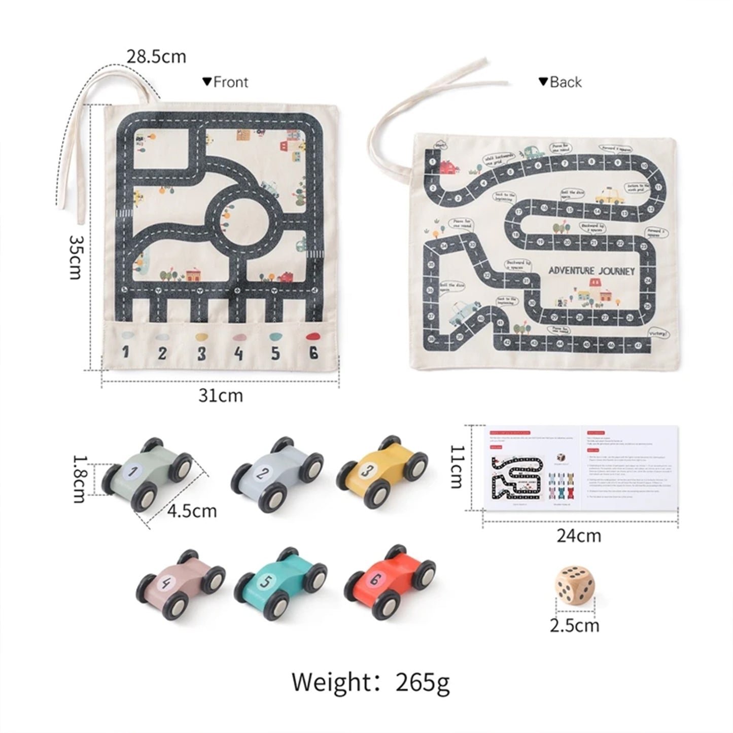 Jessruly® Bus Play Set