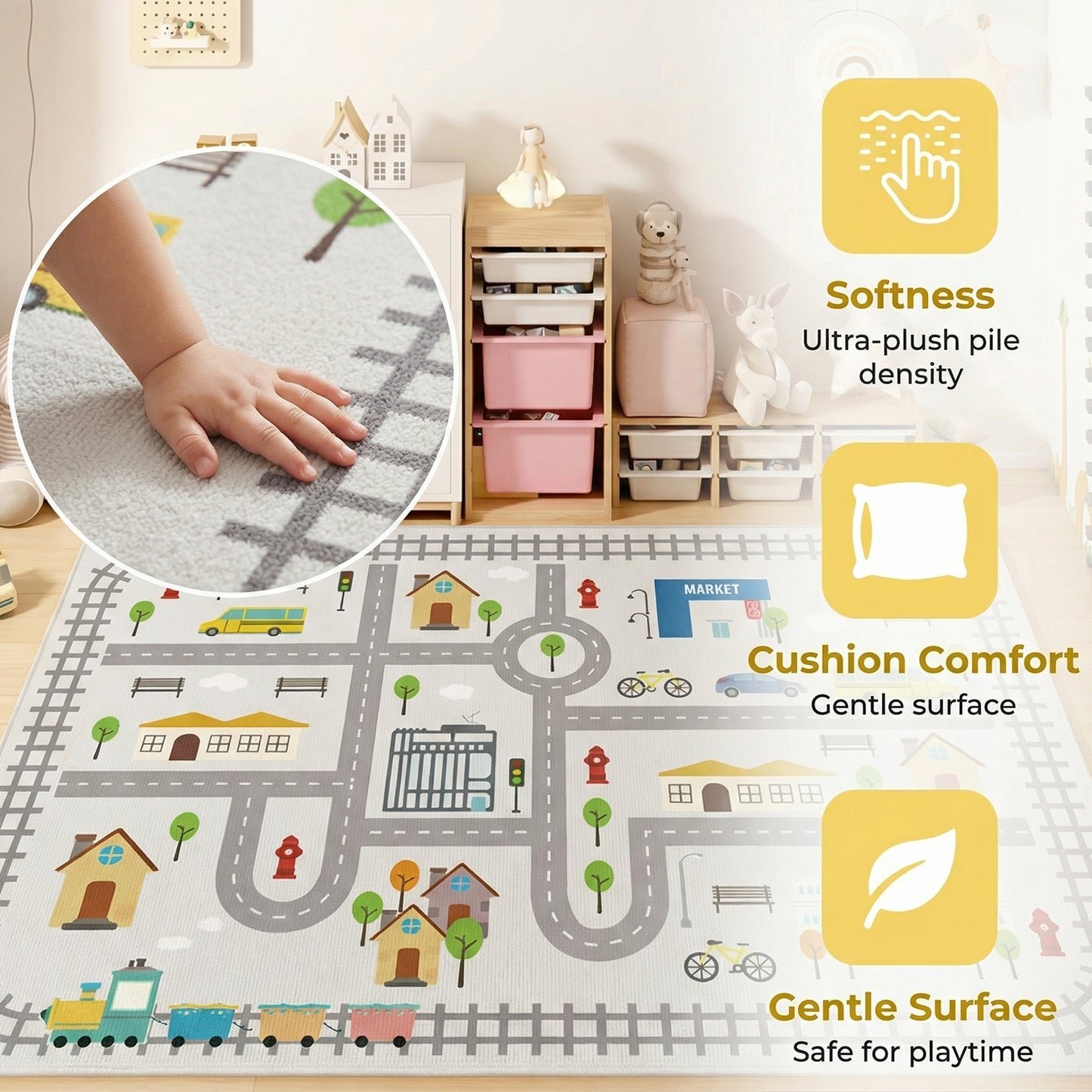 Jessruly® City Road Play Mat