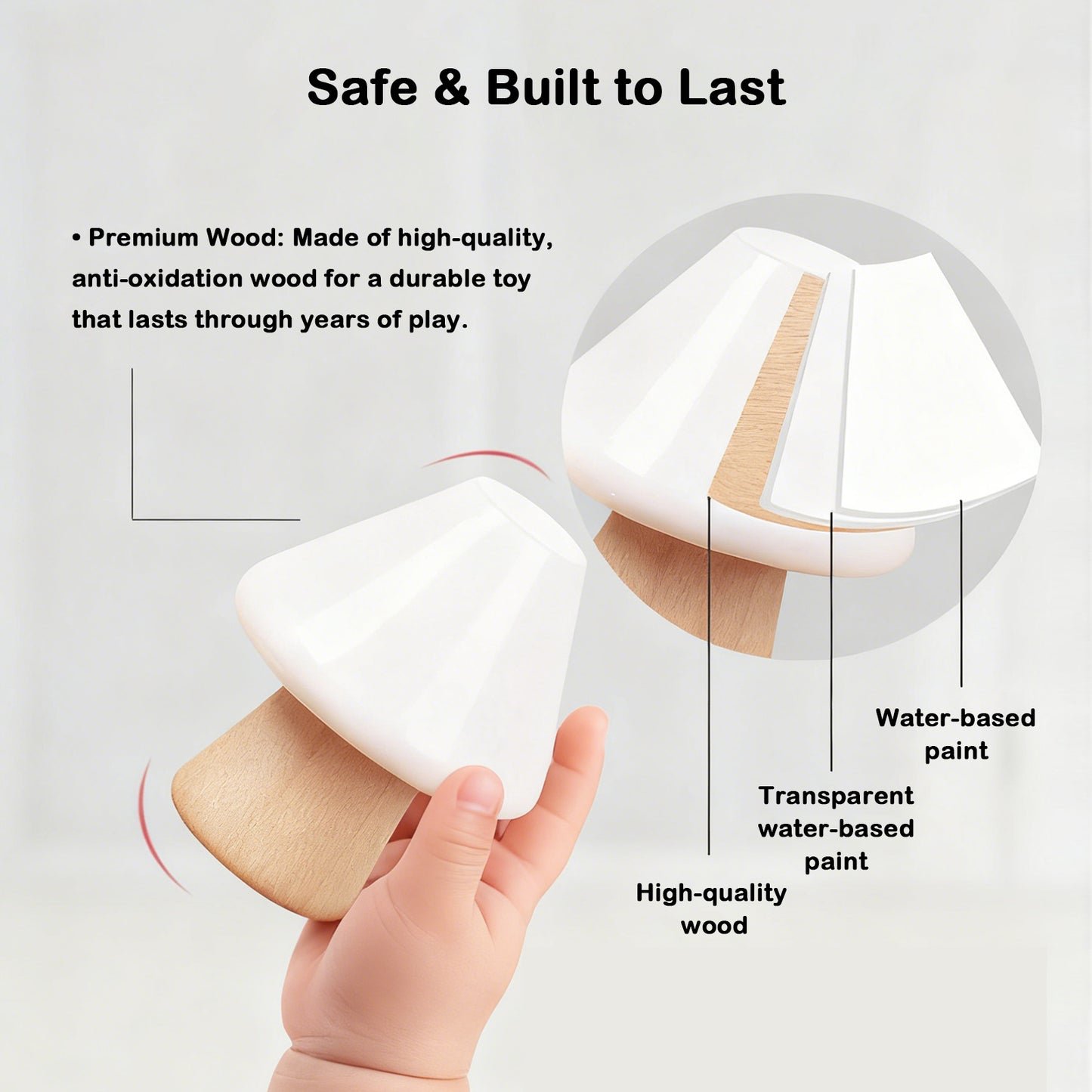 Jessruly® Wooden White Dollhouse