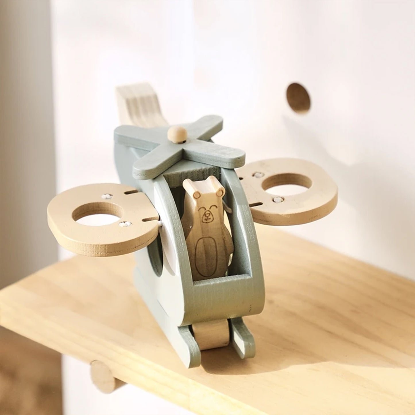 Jessruly® Wooden Airplane Toy
