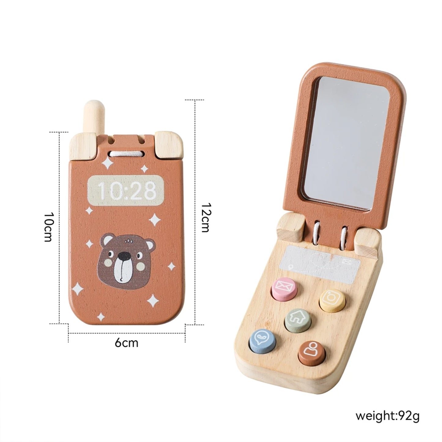 Jessruly® Toy Flip Phone